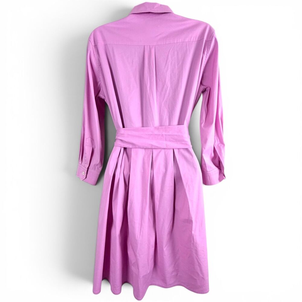 0039 italy jule barbiecore preppy old money poppy pink women's dress XS - Picture 5 of 13
